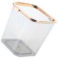 thumbnail image 4 of OUSITAID Household Trash Can Portable Trash Container Clear Garbage Bucket Wastepaper Basket, 4 of 6