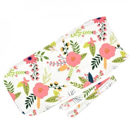 

Hazel Tech Baby Sleeping Bag Cartoon Printed Hairdband Set Newborn Anti-kick Sleeping Bag Knotted Headband
