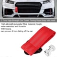 thumbnail image 3 of 2 Tons High Strength Car Trailer Towing Rope Recovery Tow Strap with Hooks(Black), 3 of 3