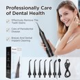 thumbnail image 6 of Fairywill Cordless Water Flosser, Dental Oral Irrigator Teeth Cleaner with 300ML 7 Jet Tips Portable and Rechargeable IPX7 Waterproof 3 Modes , Electric Flosser for Travel & Home Black, 6 of 9