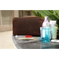 thumbnail image 6 of Leather Toiletry Bag for Men Women Hygiene Organizer Travel Dopp Shaving Kit Cosmetic Makeup Bag by Rustic Town, 6 of 9
