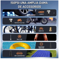 thumbnail image 4 of Bombas Aire Bloosom  Inflador Eléctricas Portátil Auto Llantas 150psi Negro, 4 of 4