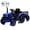 Blue, variant on TROPOW Kids Cars Electric Ride On,Kids Ride On Tractor,12V Battery Powered Tractor Car Toy with Detachable Trailer and Remote Control,Safety Belt,Dual 35W Electric Vehicles for Boys Girls,Blue