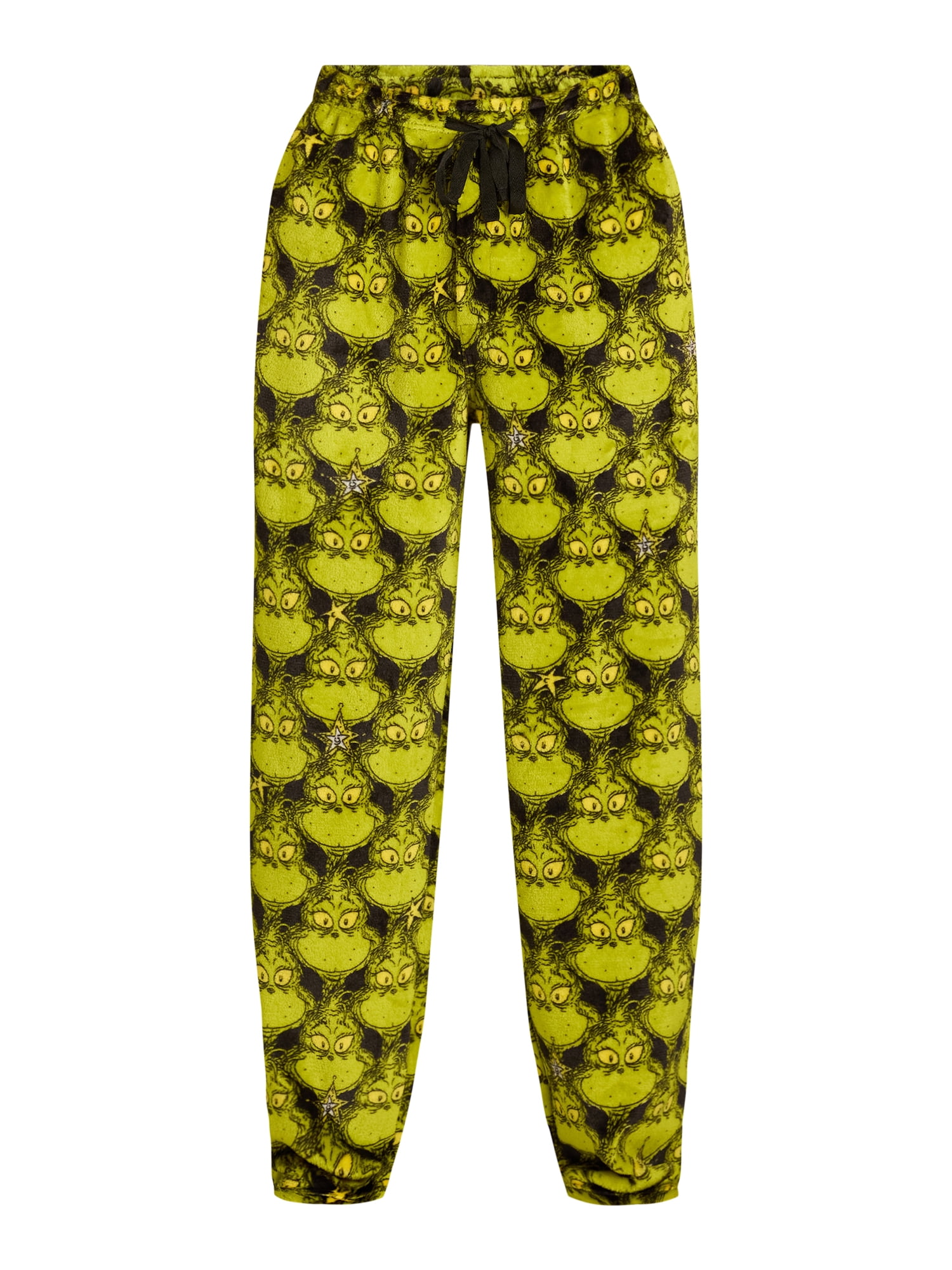 Dr. Seuss Men's Grinch Superminky Sleep Pants, Sizes S-XL