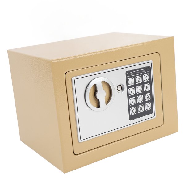 Caja Fuerte Para El Hogar, Caja Fuerte Totalmente De Acero, Antirrobo Digital Para Joyas En Efectivo Para Banco De Oficina