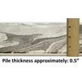 thumbnail image 3 of HR Marble Rugs Beige Multi Color Abstract Livingroom & Dining Room Chick Area Rug Non-Shedding Carpet, 8' x 10', 3 of 7