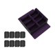 thumbnail image 5 of Caja organizadora de barajas de cartas con cierre magnético, versátil funda para tarjetas Negro Púrpura, 5 of 9