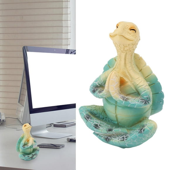 Sea Yoga Figurine, Ancient Asanas Meditating Sea Decor Collectible for Office