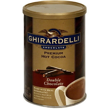 Ghirardelli Chocolate Double Chocolate Hot Cocoa Mix, 16 oz, (Pack of 8)
