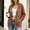 Coffee, variant on Gamivast Zip up Hoodie for Women Long Sleeve Full Zip Hooded Sweatshirt with Drawstring Hood and Front Pockets Relaxed Fit for Casual Lounge Travel Streetwear Fall and Winter Black S