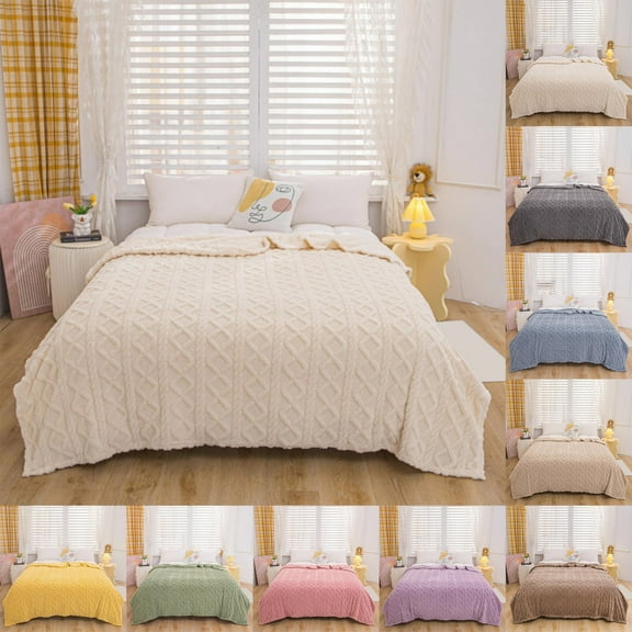 Blanket X1 Lightweight Plush Soft Ice Blanket Breathable Temperature Controlled Air Conditioning Blanket in Summer Suitable for Constant Temperature Blanket in Air Conditioned Room Blanket