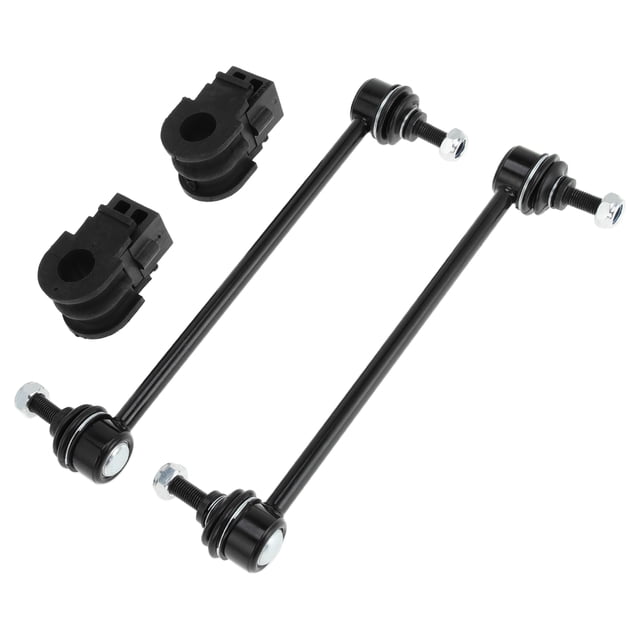 Enlaces de barra estabilizadora delantera Unique Bargains con 2 piezas de buje para Nissan Versa 2007-2019 para Nissan Cube 2009-2014 Kits de enlace de barra estabilizadora No.K750098/K200873 1 juego