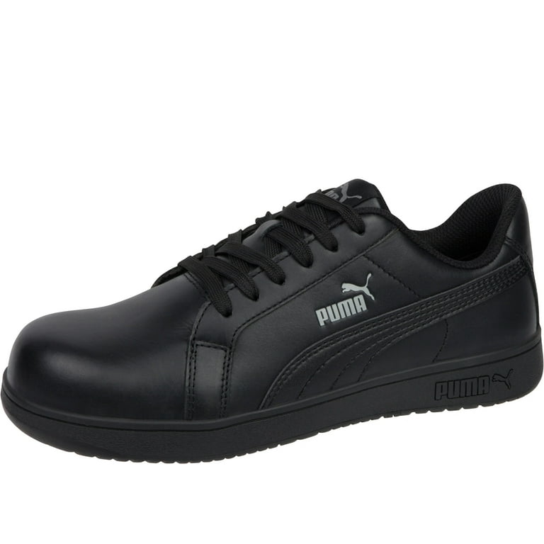 PUMA Safety Men's Iconic Black Low SD Work Shoes Composite