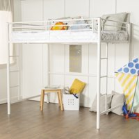 Walker Edison Full Size Premium Metal Loft Bed - Multiple Colors
