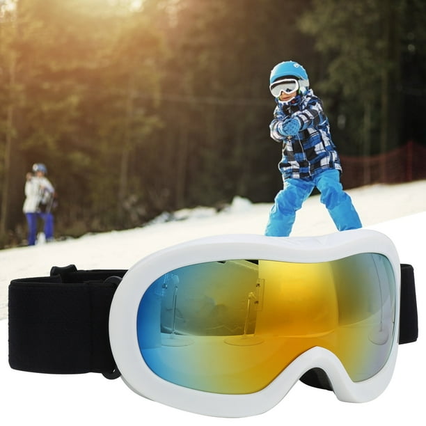 Lunettes de ski, lunettes de neige, hommes, femmes, enfants, jeunes,  adultes, protection UV, lunettes de snowboard