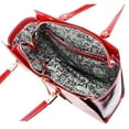 thumbnail image 4 of McKlein ALDORA, Ladies' Tote with Tablet Pocket, Top Grain Cowhide Leather, Red (97506), 4 of 5
