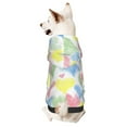 thumbnail image 1 of Fotbe Hand Drawn Colored Hearts Sudadera con Estampado para Perros Pequeños – Suéter con Capucha para Mascotas, Tela Suave de Forro Polar con Bolsillo-X-Small, 1 of 7