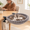 Gray-18.5 ×14.8 × 5 inch, variant on Gray Foldable Cat Desk Perch, 18.5 ×14.8 × 5 inch, Double Clamp Mount for Desk Surfaces