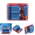 thumbnail image 4 of Module de Relais 2 Canaux avec Support d'Isolation Opticoupleur 5V/12V/24V, 4 of 7