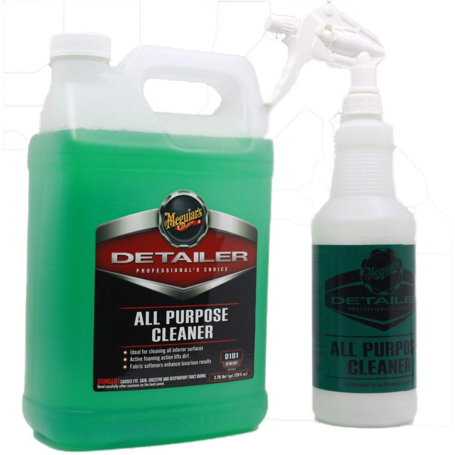 Meguiars All Purpose Cleaner 128oz & All Purpose Cleaner Bottle with