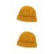 thumbnail image 4 of Qarigey Gorras Otoño Invierno Gorros de punto más cálidos Sombreros de protección Casual Elástico Hip Hop Accesorios Esquí medio amarillo amarillo medio 2piezas Qarigey CBP266555, 4 of 5