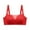 Red, variant on yillto Lace Bra for Women Full Coverage Push up T-Shirt Bralette Support Wireless Comfort Bralettes