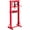 Red, variant on QinaQin 12-Ton Hydraulic Workshop Press, h-Type Floor-Standing Type, with Adjustable Worktable and Steel Pressure Plate