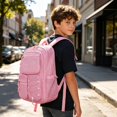 thumbnail image 2 of Fgnfyis Backpack for Kids Breathable Mesh Large Capacity Versatile Travel Gym Children Adults School Backpack Red, 2 of 4