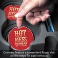 thumbnail image 3 of Thirstystone "Hot Mess Express" Single Absorbent Stone Car Coaster, 3 of 6