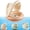 Orange, variant on Inflatable Pool Floats,Swimming Pool Inflatables with Canopy,PVC Swim Float with Handles | Summer Beach Water Park Outdoor Backyard Party Vacation Travel Resort