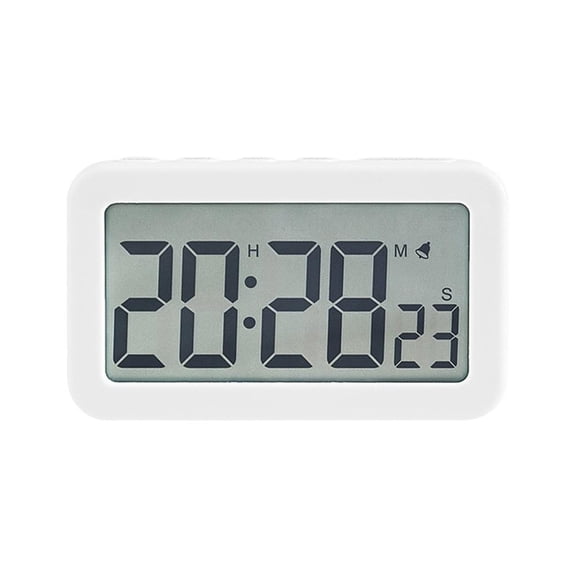 JOGZMZ Digital Electronic Clock LED Display Electronic Clock Stereo Digital Display Snooze Alarm Clock 12/24H Switching Countdown Time