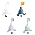 thumbnail image 4 of Toystoory Soporte de cabezal de ducha Soporte de cabezal de ducha con ventosa de plástico Soporte de baño ajustable de 360 ​​​​°, blanco Type2 NO2 Toystoory HA006169-01B, 4 of 6