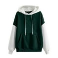thumbnail image 2 of SEMPAI Long Sleeve Hoodies Sweatshirts Round Neck 100%Polyester Hoodies for Women 2024 Casual Tops Slim Fit Comfy Plus Size Blouses for Ladies Casual Tops Up to 65% Off, 2 of 6