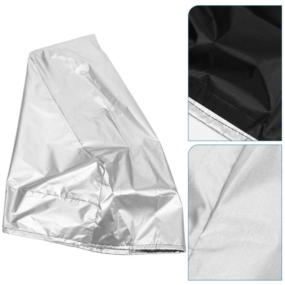 SWETRACE 1Set Folding Shape Waterproof Boat Seat Cover Marine Seat Covers for Outdoor Sailing 25.2x24x22in