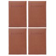 thumbnail image 1 of 4Pcs Passport Card Holder Stylish Design Pure Color Soft Waterproof Passport Cover for Travel Business Outdoor Earthy Yellow, 1 of 14