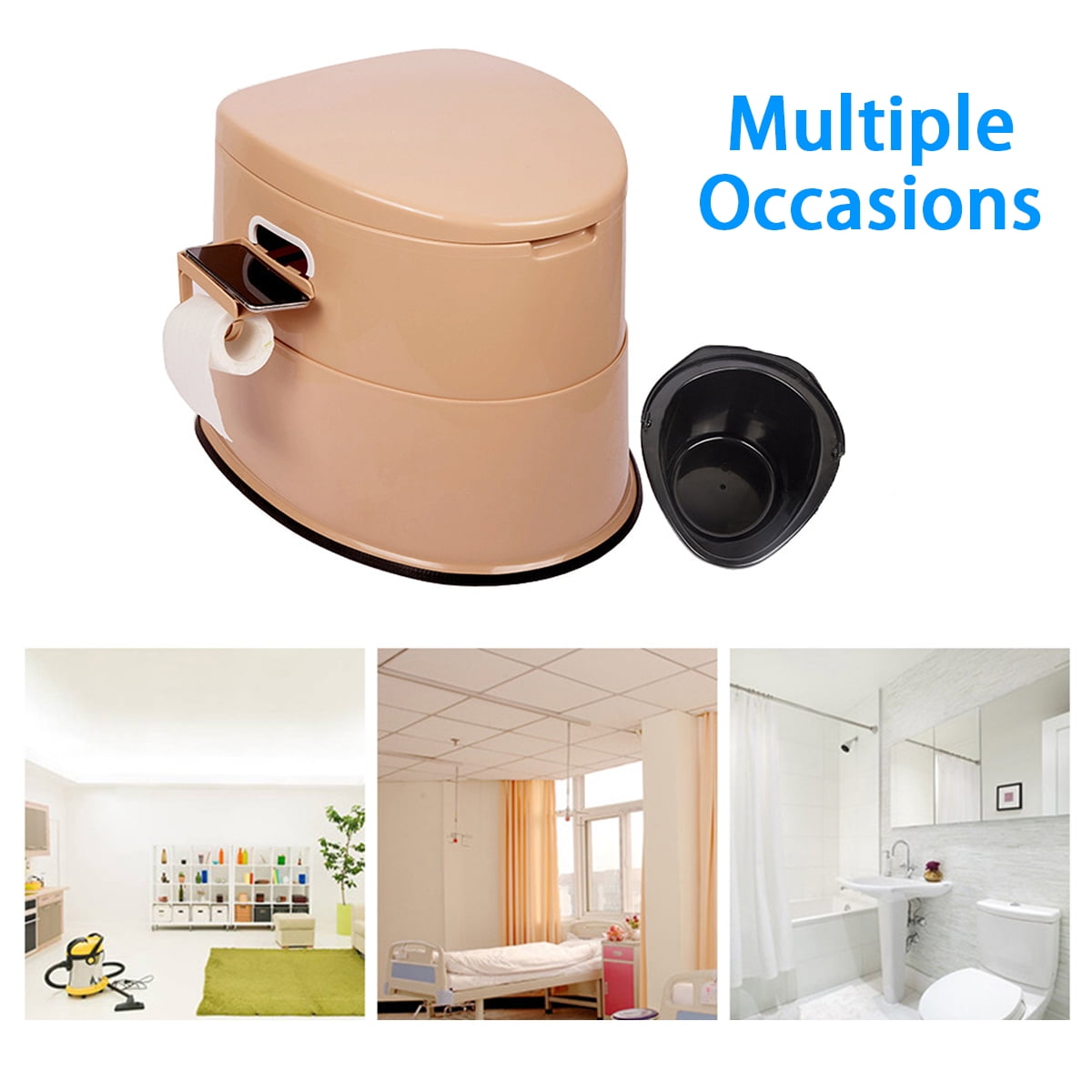 Buy Portable Travel Toilet for Elderly Camping Restroom with Detachable