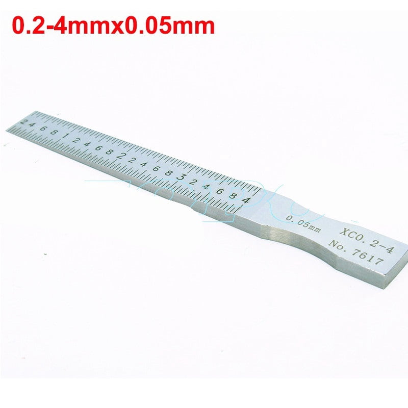 Taper Gauge 1-15mm 0.5-10mm 0.4-6mm 0.2-4mm Taper Welding Gauge gap gage wedge gage gap feeler gauge insert wedge gauge ,Corrosion-Resistant