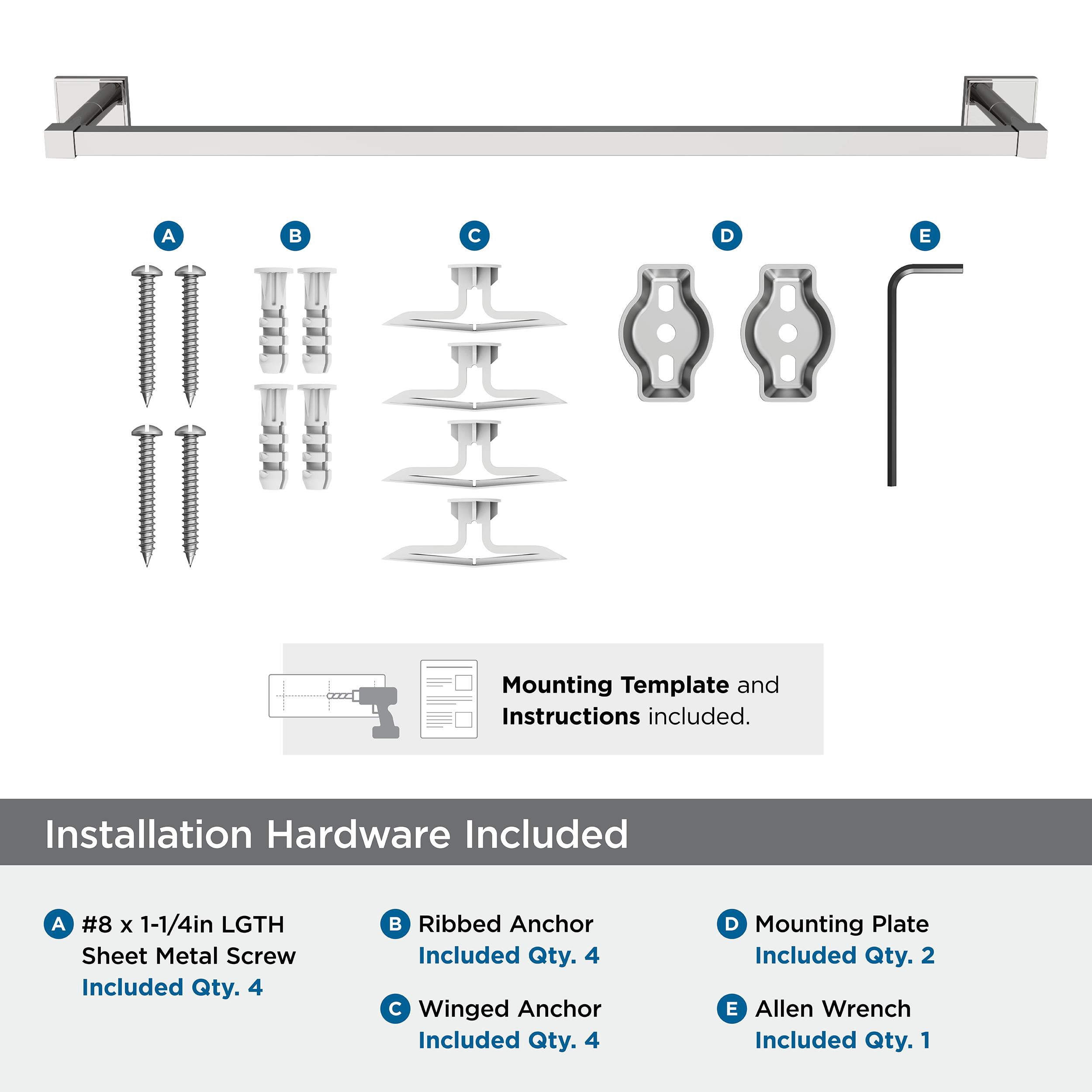 Amerock Appoint Chrome 24 inch (610mm) Towel Bar