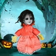 thumbnail image 4 of Halloween Glow Toy Sound Control Halloween Ghost Doll Party Decor  C, 4 of 8