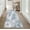 Blue, variant on Aonewoe Modern Abstract Hallway Runner Rug 2x10, Washable Runner Rug, Non Slip Kitchen Runner Rugs, Soft Carpet Runners for Hallway Kitchen Bathroom Bedroom Entryway (Beige)