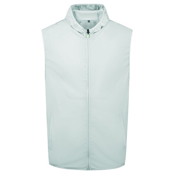 Likrtyny Ropa Verano Con Aire Acondicionado para Hombres Y Mujeres Chaleco Enfriamiento para Exteriores (Gris M)