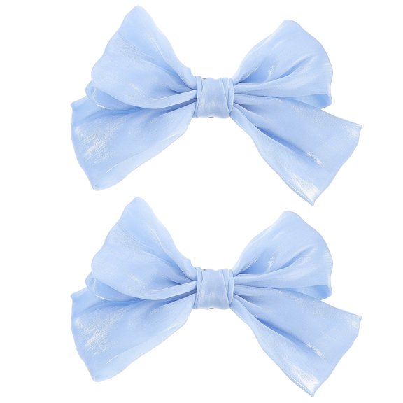 2Pcs Bow Curtain Tieback Buckles Beautiful Drape Holder Chic Curtain Clips