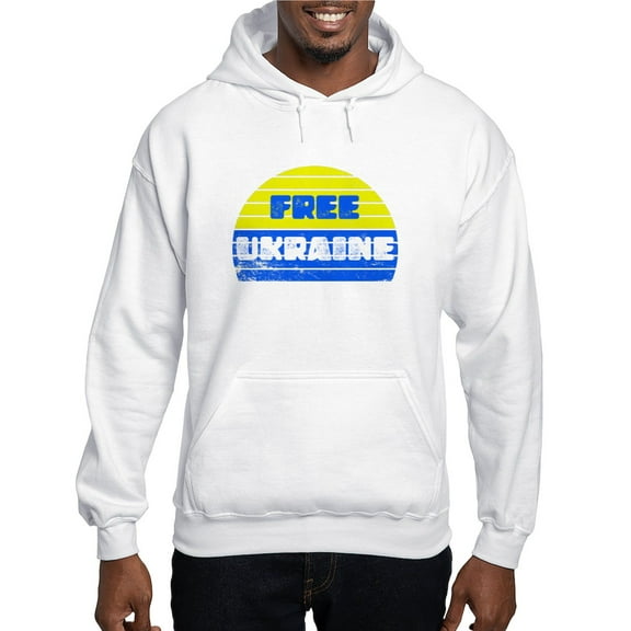 CafePress - Free Ukraine - Pullover Hoodie, Hooded Sweatshirt