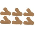 thumbnail image 3 of 6 pares de plantillas, almohadillas para zapatos, protectores para pies, mayor comodidad café, 3 of 9