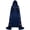 Blue, variant on Jiibva Magician Costume Hooded Cape Star Moon Celestial Robe Wine Red 180cm