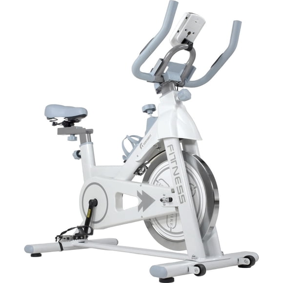 Bicicleta Spinning Centurfit  11 Kilos Blanco Plata