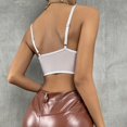 thumbnail image 7 of Viikei Womens Tank Top Camisoles for Women Plus Lace Beauty Back Solid Strap Wrap Hollow out Bra Underwear Vest Sling, 7 of 7