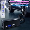 thumbnail image 1 of Compresor de aire portátil 150 PSI - Inflador de neumáticos recargable USB para coche, moto, motocicleta con indicador digital LCD y linterna LED, 1 of 2