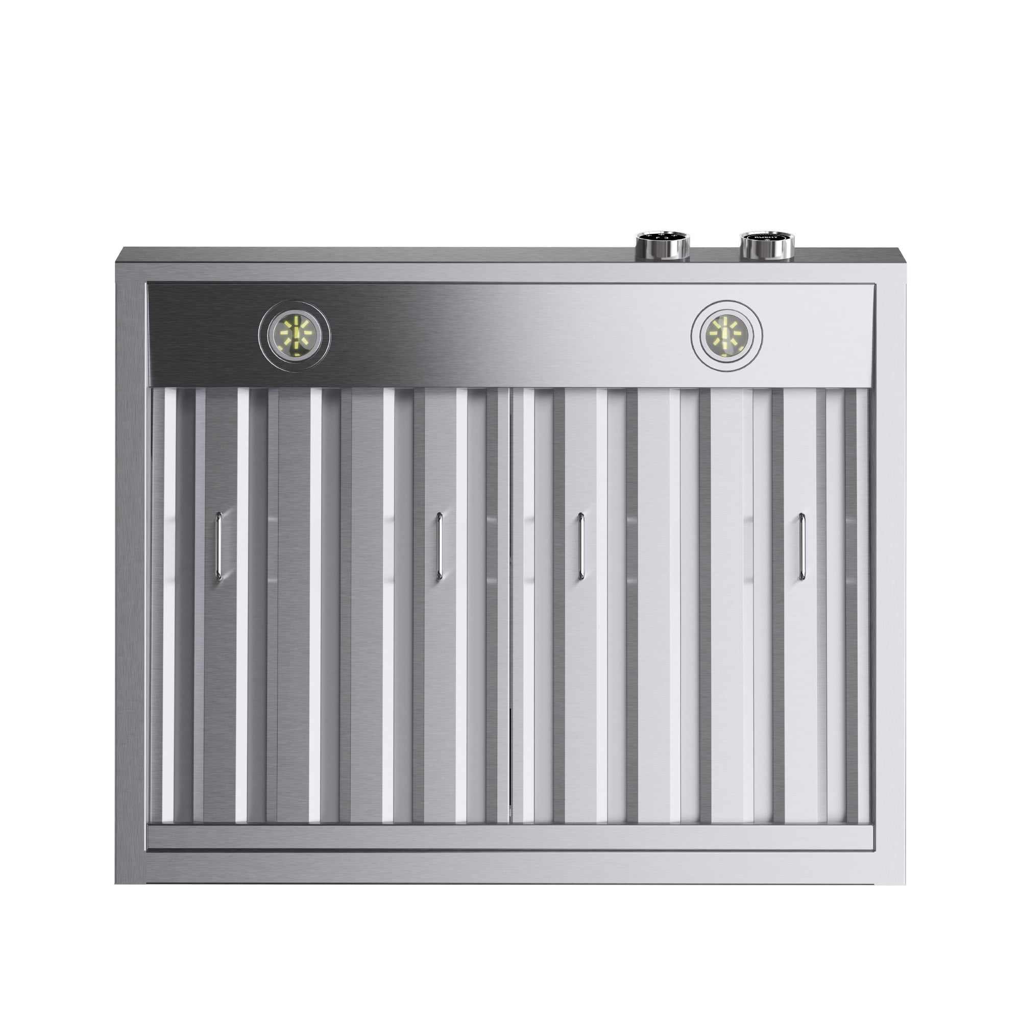 30 in. 4.2 cu. ft. 4 Burners Dual Fuel Range + Wall Mount Range Hood