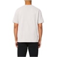 thumbnail image 6 of BVnarty Men's Solid Thin‑Knit Relaxed‑Fit Crew Neck Short Sleeve T‑Shirt, Soft Summer Streetwear Tops White XXL, 6 of 6